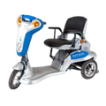 Tzora Titan 3 Wheel Heavy Duty Folding Mobility Scooter Blue New
