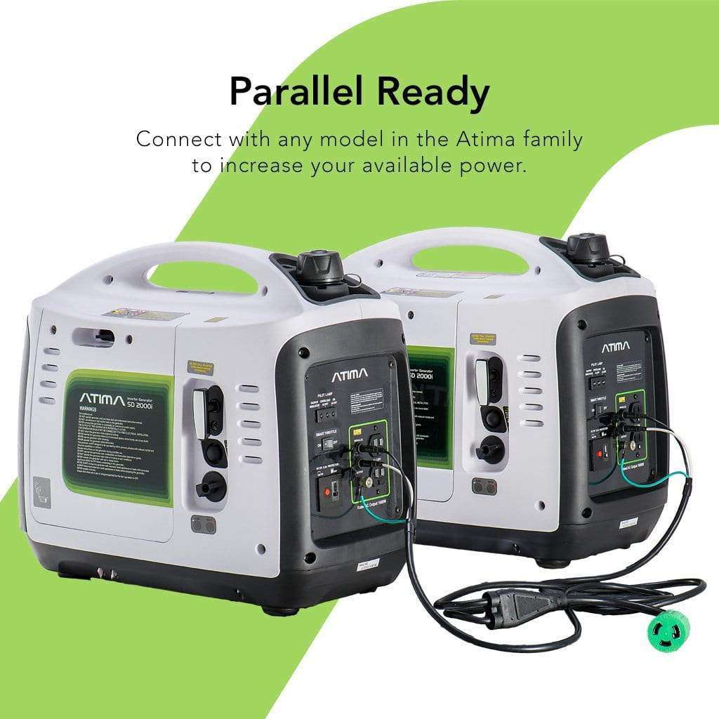 Atima SD2000i 1600W/2000W Engine Portable Gas Inverter Generator New