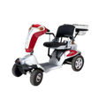 Tzora Titan Hummer XL 4 Wheel Heavy Duty Folding All Terrain Mobility Scooter Red New