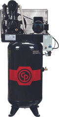 Chicago Pneumatic RCP-C581VS Air Compressor 5HP 80 Gal. Two Stage Single-Phase 230V Iron Series New