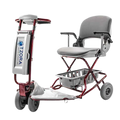 Tzora TZELITE  Elite Portable Compact Lightweight Folding Mobility Scooter Red New