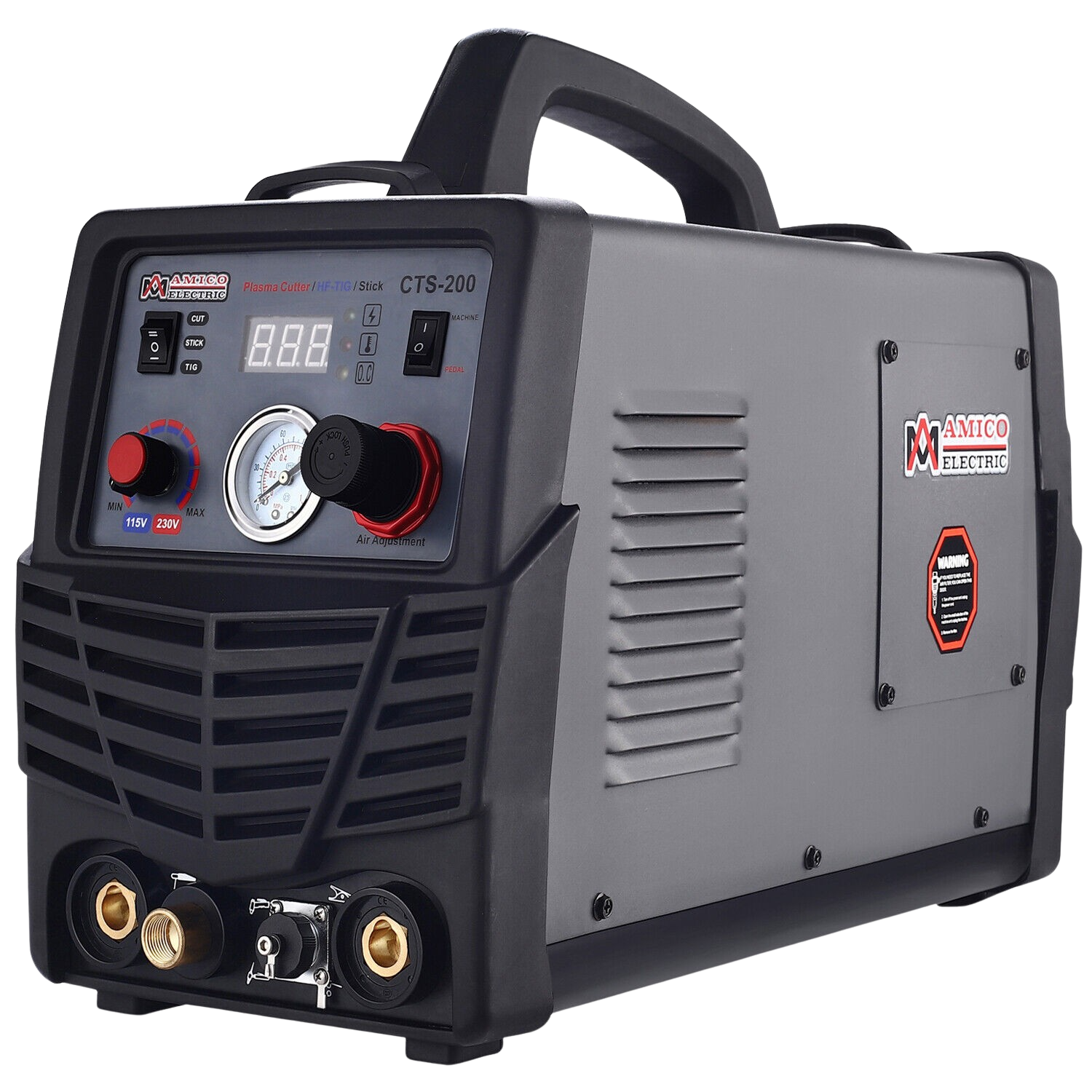 Amico Electric CTS-200B 110V/230V 50 Amp HF-TIG Plasma Stick Welder New