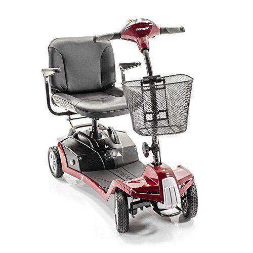 Shoprider 7A Escape 4-Wheel Portable Mobility Scooter New Red
