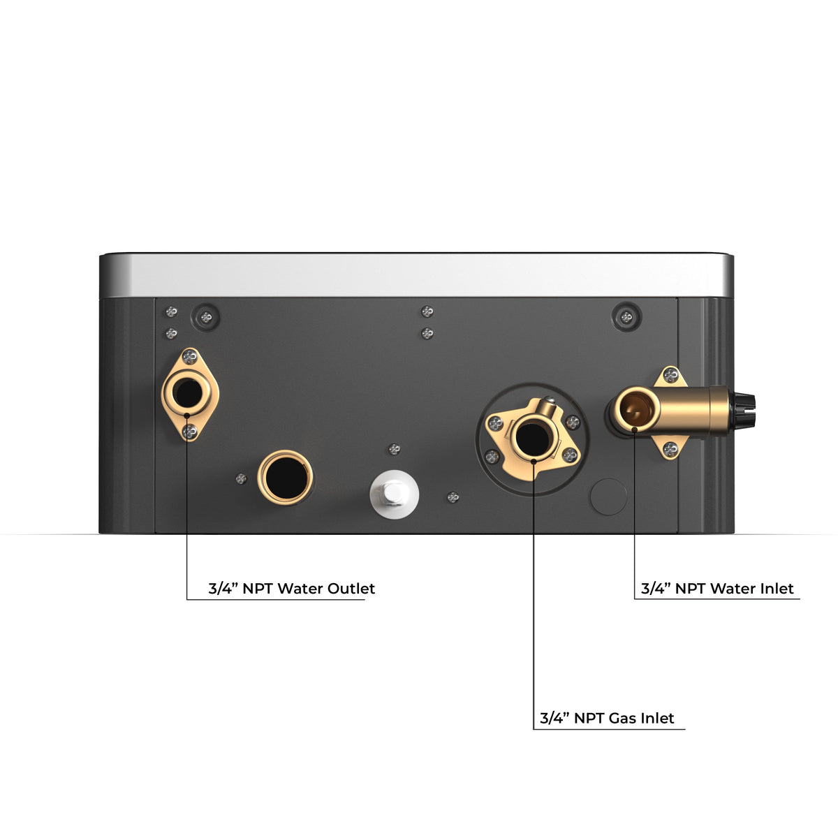 Eccotemp SH22-ILP SmartHome Tankless Water Heater Liquid Propane 6.8 GPM Indoor Wi-Fi Open Box