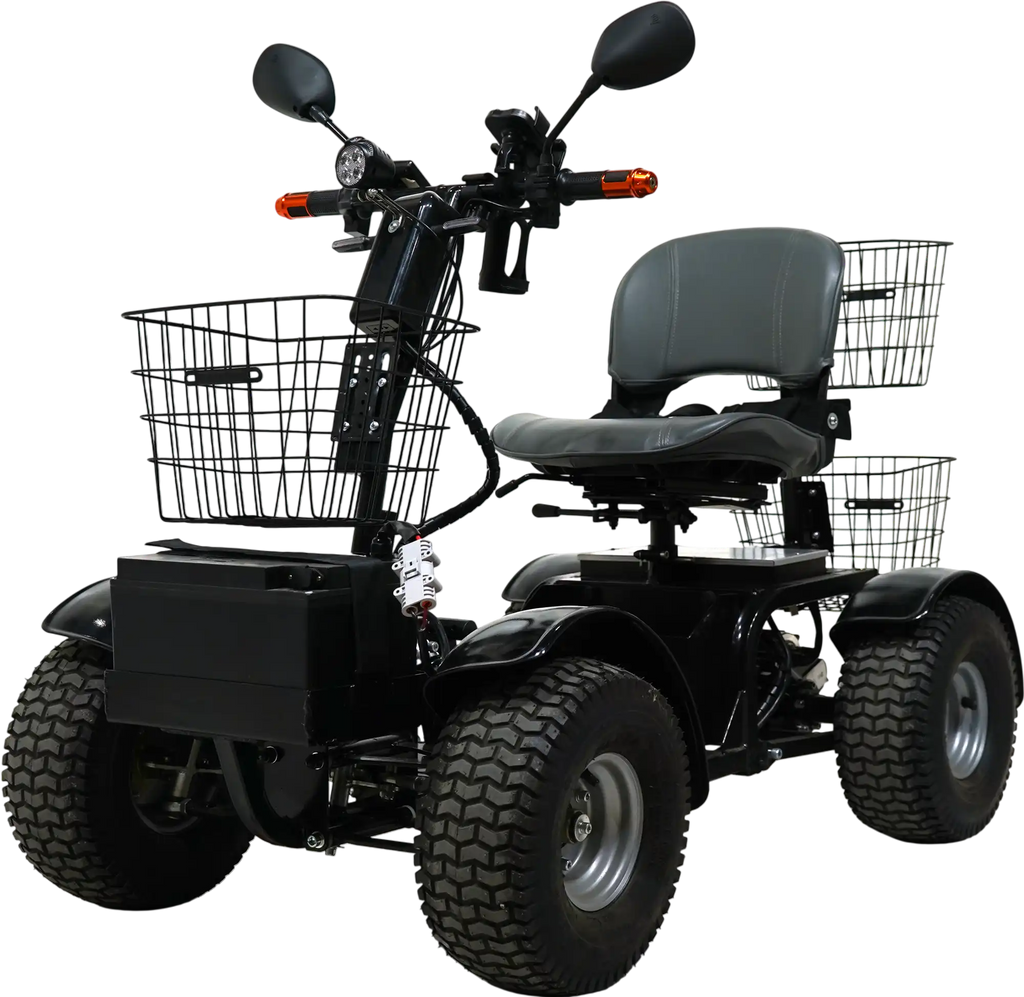 Green Transporter Cheeta Ninja Mobility Golf Cart All Terrain 4-Wheel 48V 1000W New
