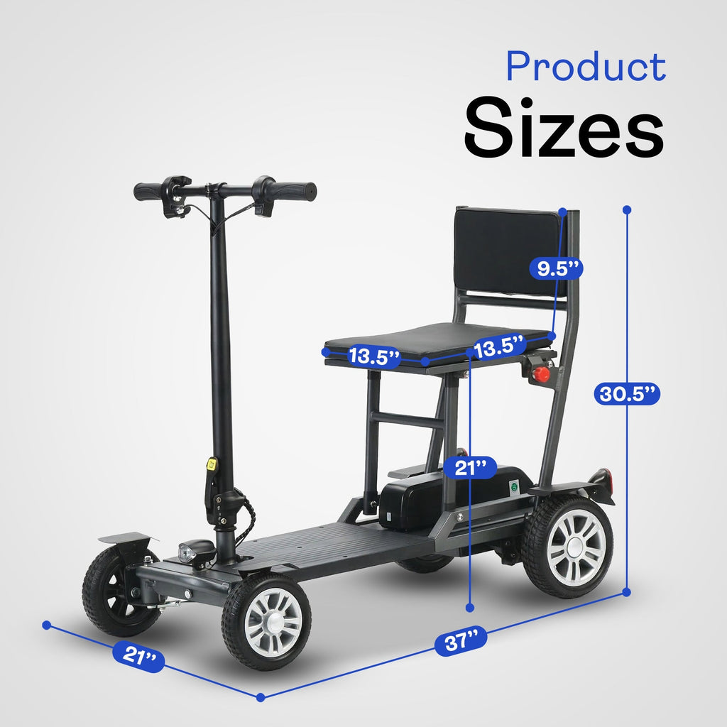 Alton Culver Lynx Mobility Scooter All-Terrain Foldable 15 Mile Range 5 MPH 36V 300W New