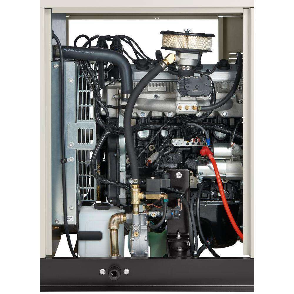 Generac Protector 25kW RG02515ANAX Liquid Cooled 1 Phase 120/240V LP/NG Standby Generator Scratch & Dent