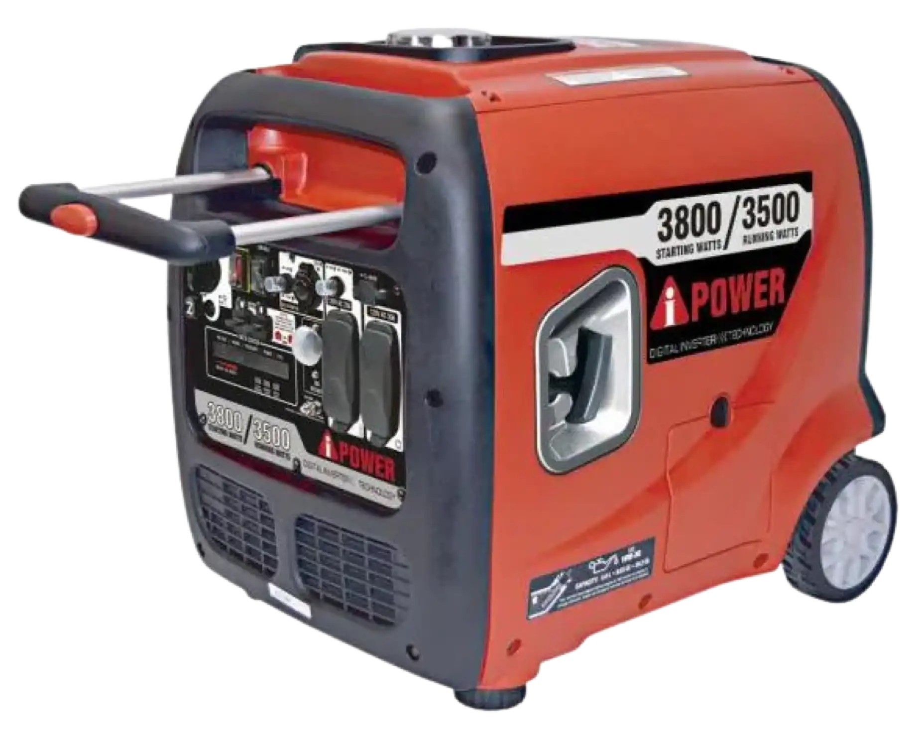 A-iPower SUA3800I 3500W/3800W Recoil Gas Inverter Generator New