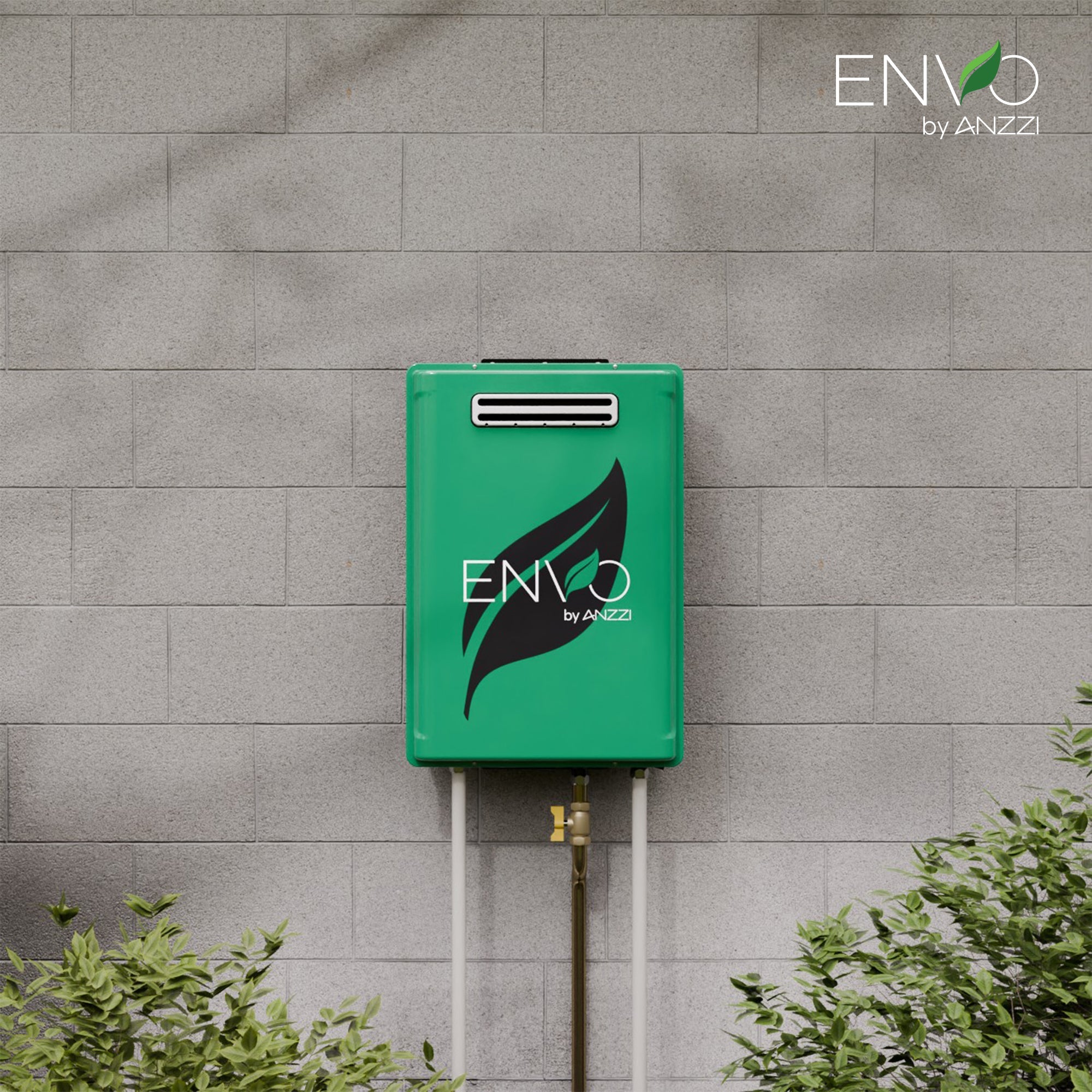 Anzzi Envo Tankless Water Heater Outdoor Natural Gas 7.8 GPM 180,000 BTU 120V New