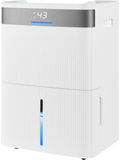 Costway 96 Pint Dehumidifier 24H Timer 3-Color Indicator 46500364 New