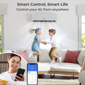 Costway UltrEco 24000 BTU 2 Zone 23 SEER2 Wifi Mini Split Air Conditioner Heat Pump 51076203 New
