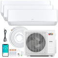 Costway X-Pro 35000 BTU 3 Zone 22.5 SEER2 Mini Split AC Heat Pump 82880680 New
