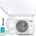 Costway X-Pro 35000 BTU 4 Zone 22.5 SEER2 Mini Split AC Heat Pump 43884902 New