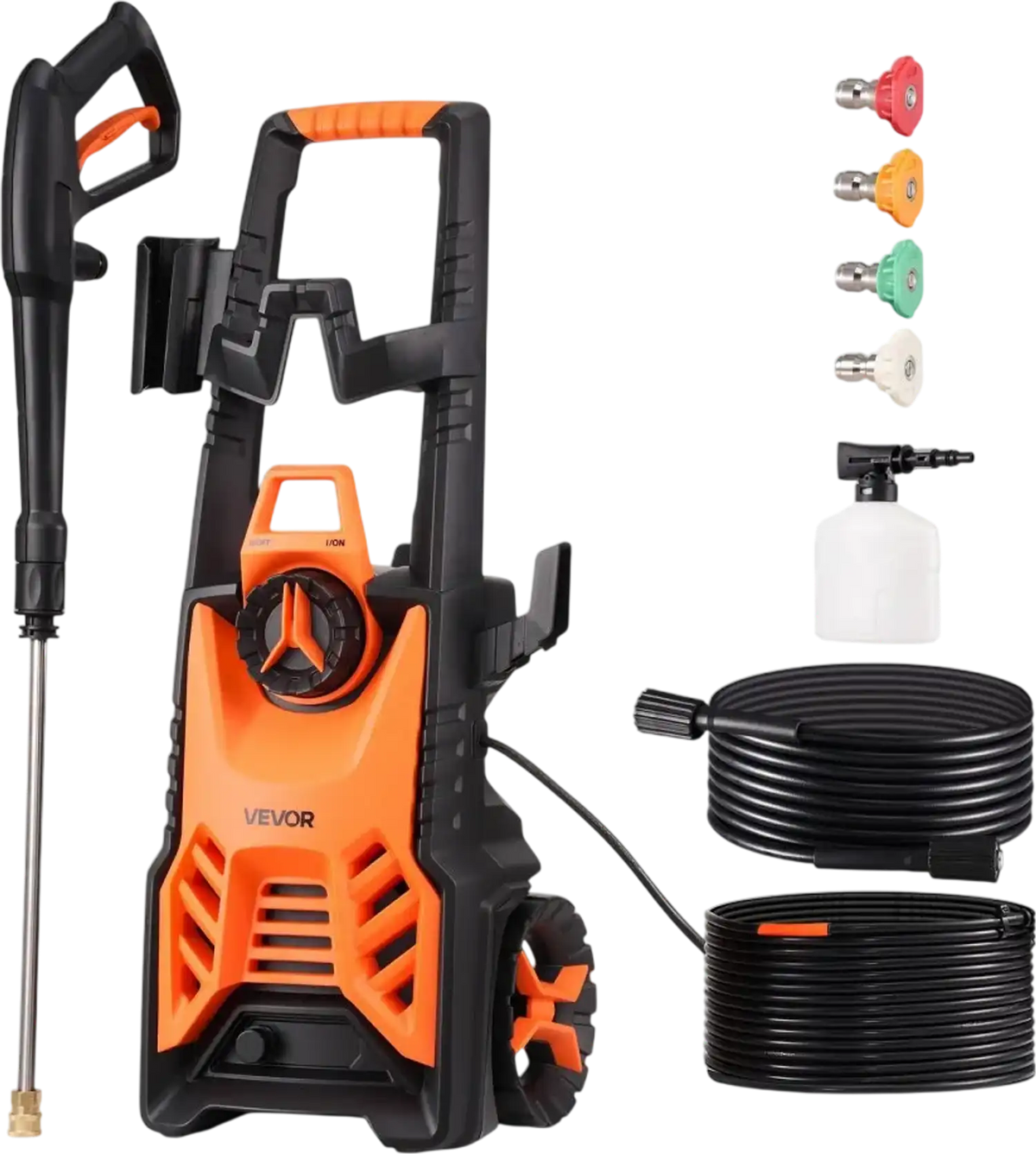 Vevor Electric Pressure Washer 4500 PSI 3.2 GPM w/ Foam Cannon New