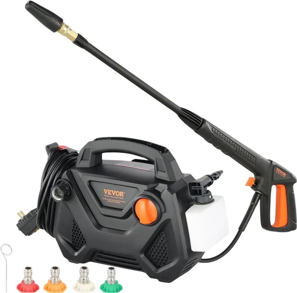 Vevor Pressure Washer 2150 PSI 1.85 GPM Electric Foam Cannon Portable Cleaner New
