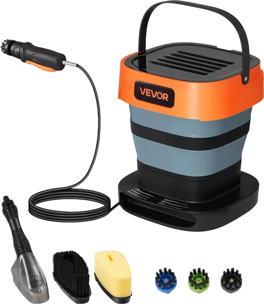 Vevor Pressure Washer Portable Cordless Foldable 2.64 Gal 109 PSI New