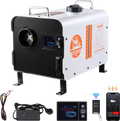 Vevor Diesel Heater Bluetooth App Remote Control 8kW 12/24V Portable Air Heater New
