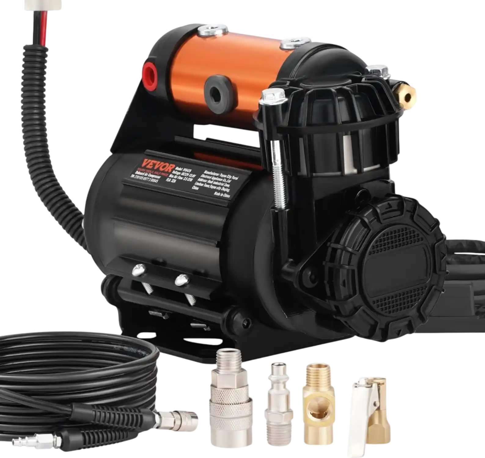 Vevor Air Compressor Onboard 150 PSI Offroad Tire Inflator Kit New