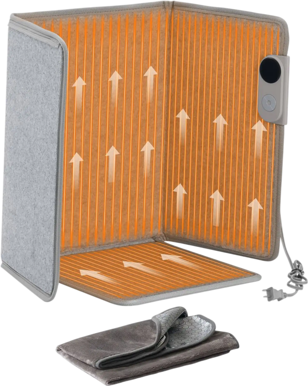 Vevor Space Heater Under Desk Foldable Foot Warmer Portable for Home & Office New