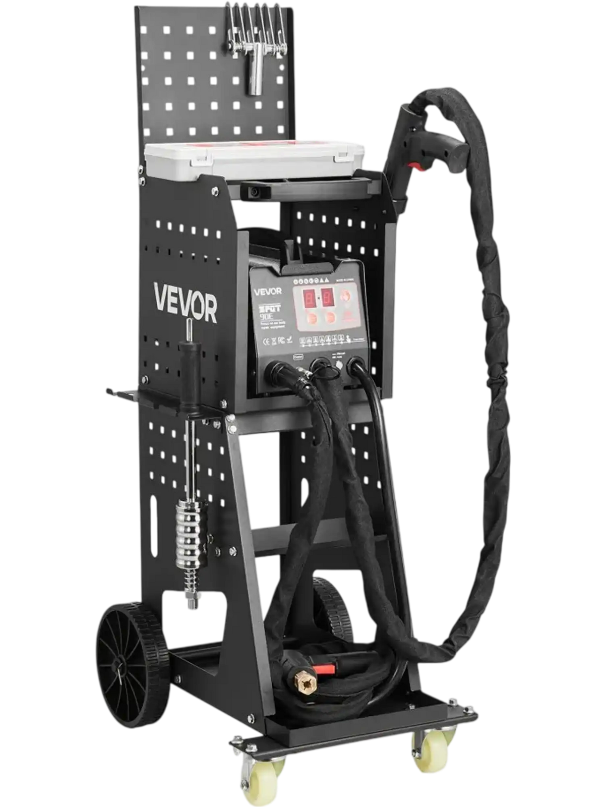 Vevor Spot Welder Stud Welder Dent Repair Kit with Welding Cart 3KW 110V New