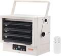 Vevor Electric Garage Heater 5000W Wall/Ceiling Mount Shop Heater with Remote Control New