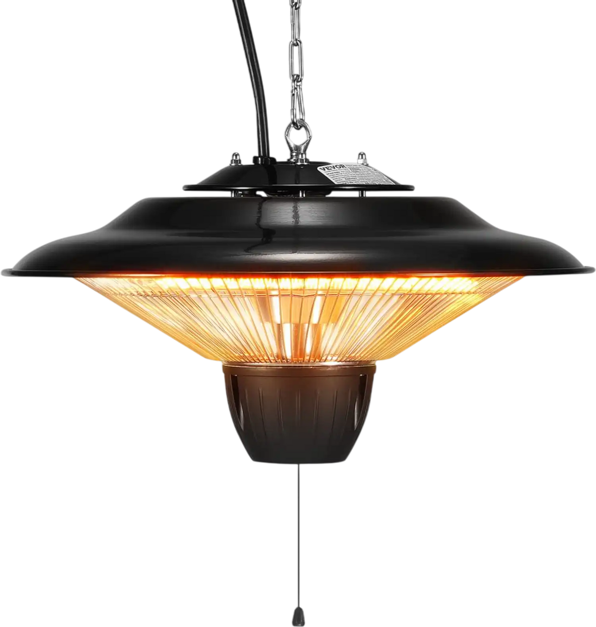 Vevor Patio Heater Hanging Infrared 1500W Outdoor Indoor Electric Space Heater New