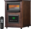 Vevor Infrared Heater 1500W Electric Space Heater with Remote Control LED Screen & 24H Timer New