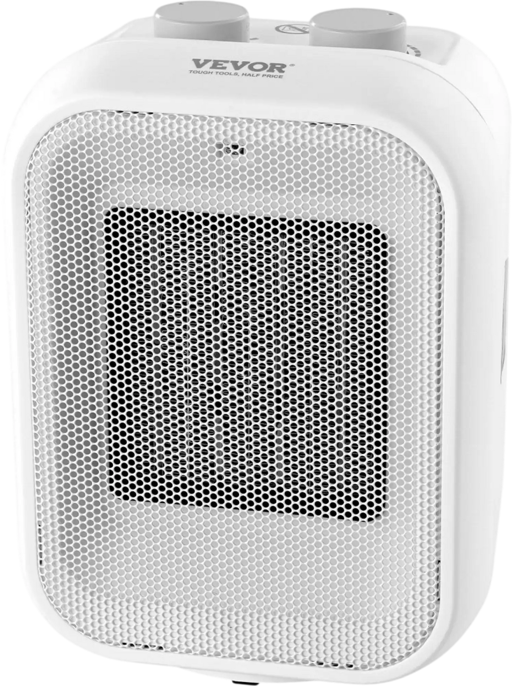 Vevor Space Heater Portable Electric Ceramic Heater with Thermostat 1000W/1500W 9" New