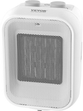 Vevor Space Heater Portable Electric Ceramic Heater with Thermostat 1000W/1500W 9" New