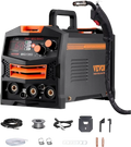 Vevor MIG Welder 130A Synergic 2-in-1 Gas MIG/Gasless Flux Core Portable Welding Machine New