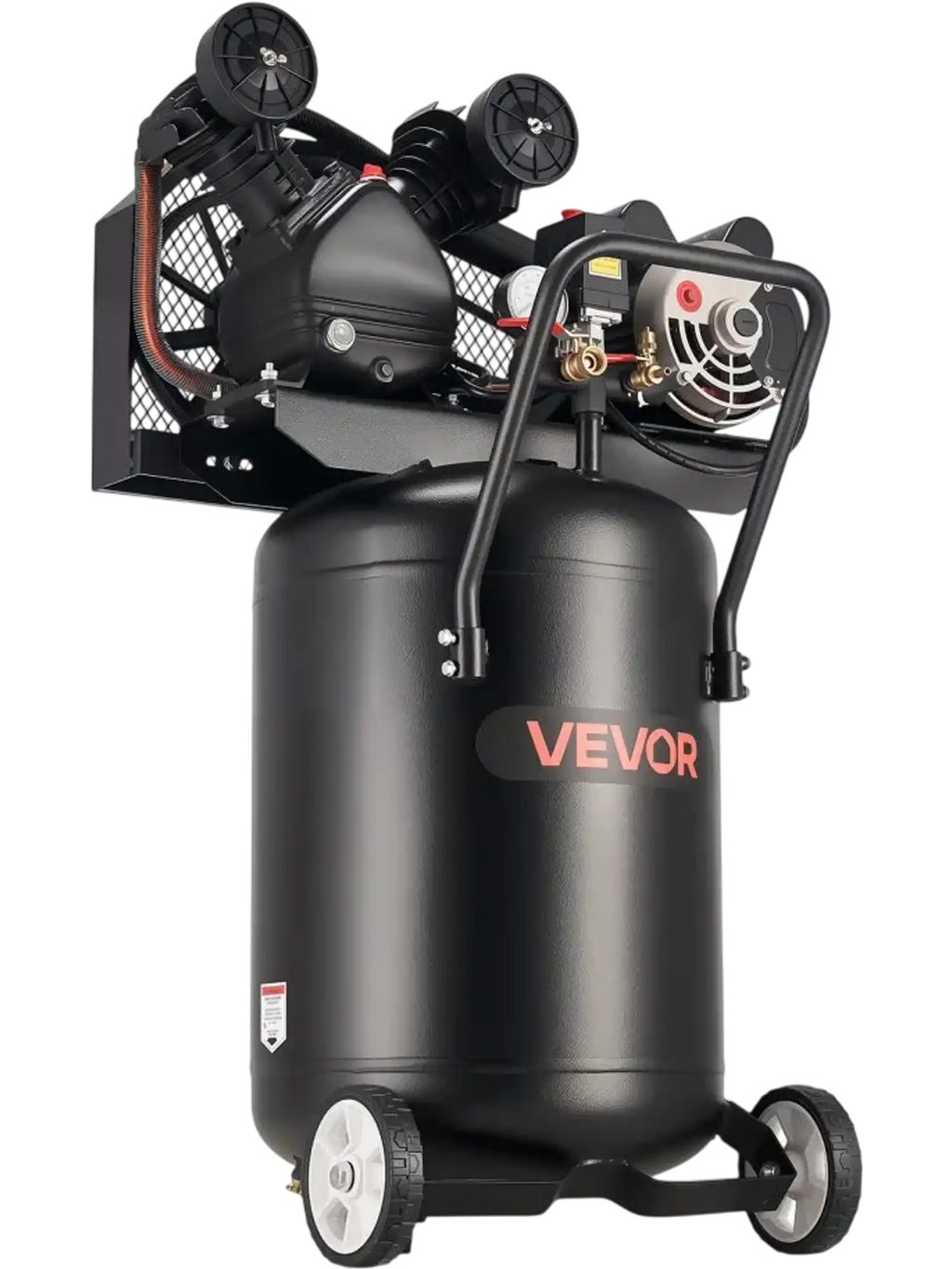 Vevor Air Compressor 20-Gallon 2 HP Oil-Lubricated Vertical on Wheels 135 PSI New