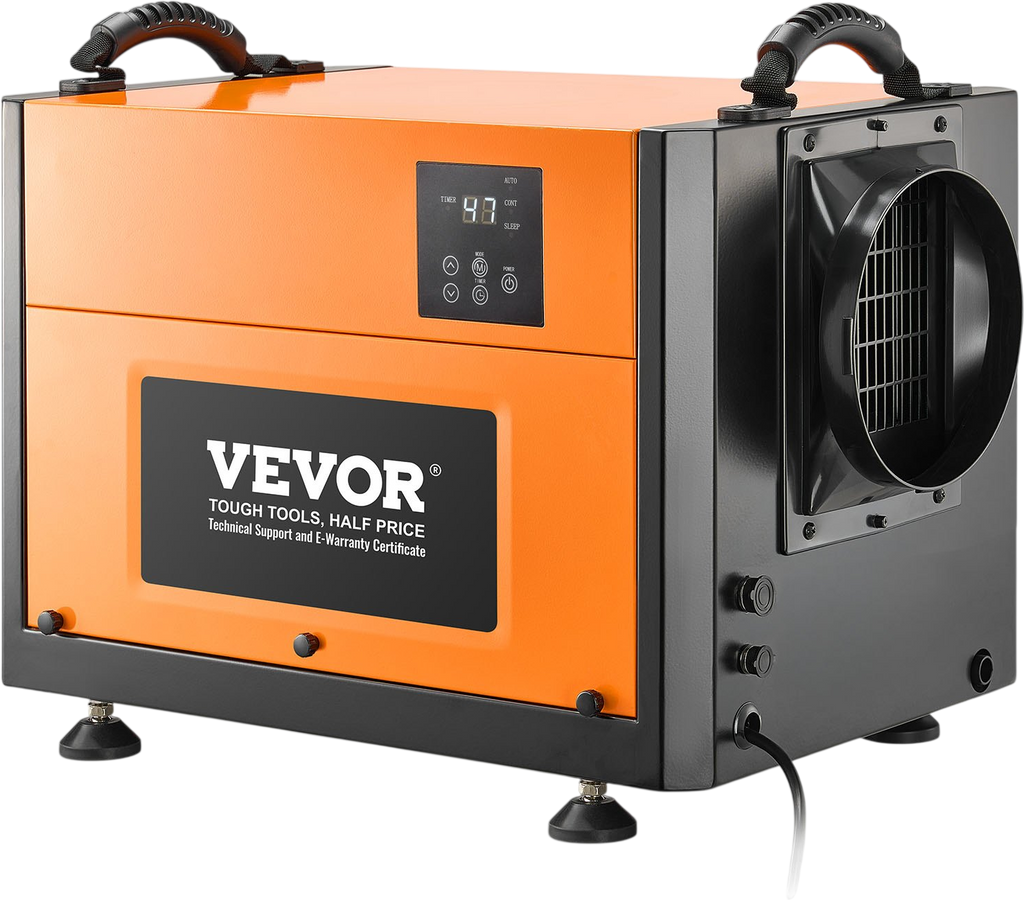 Vevor Commercial Dehumidifier 1300 Sq. Ft. 125 Pints Auto Defrost with Drain Hose New