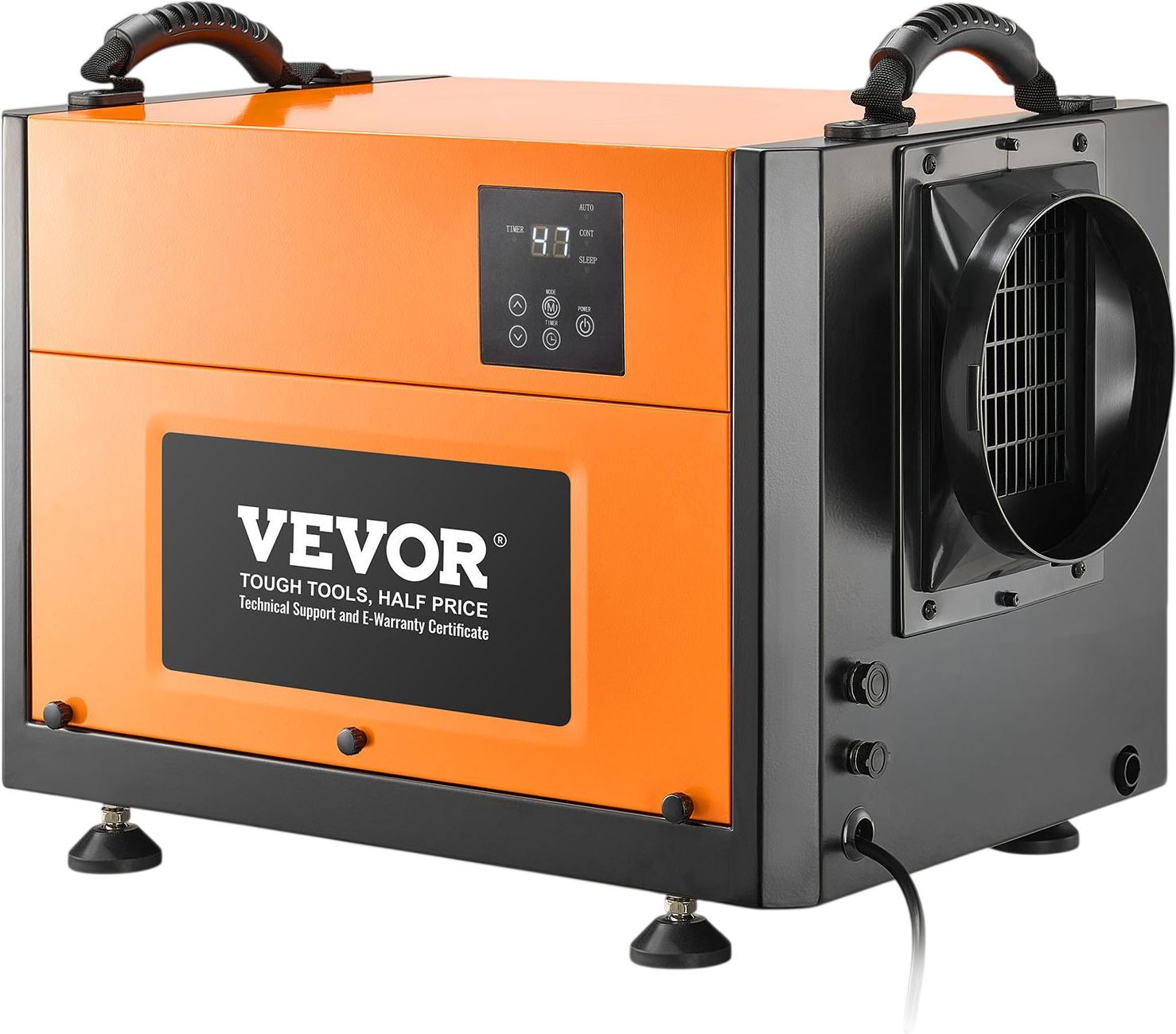 Vevor Commercial Dehumidifier 1300 Sq. Ft. 125 Pints Auto Defrost with Drain Hose New