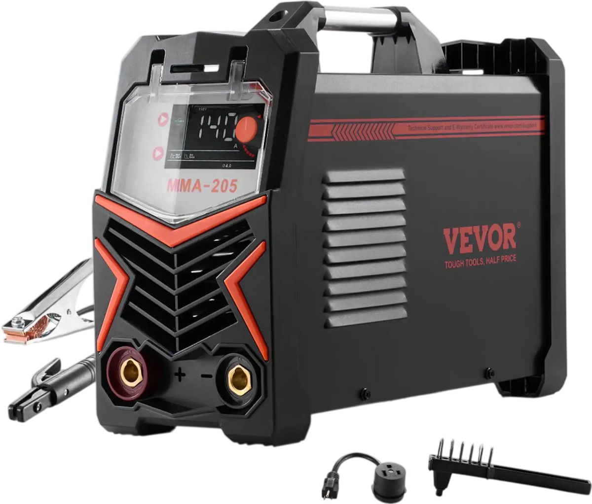 Vevor Welder 205A 2-in-1 MMA Lift TIG Stick Welding Machine New