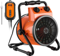 Vevor Greenhouse Heater 1500W Electric Space Heater with Thermostat New