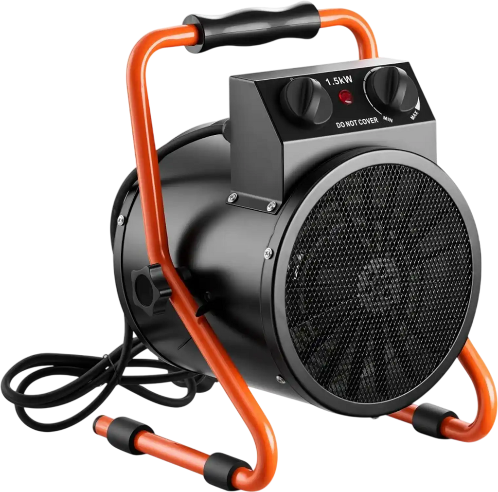 Vevor Greenhouse Heater 1500W Electric Space Heater with Fan New