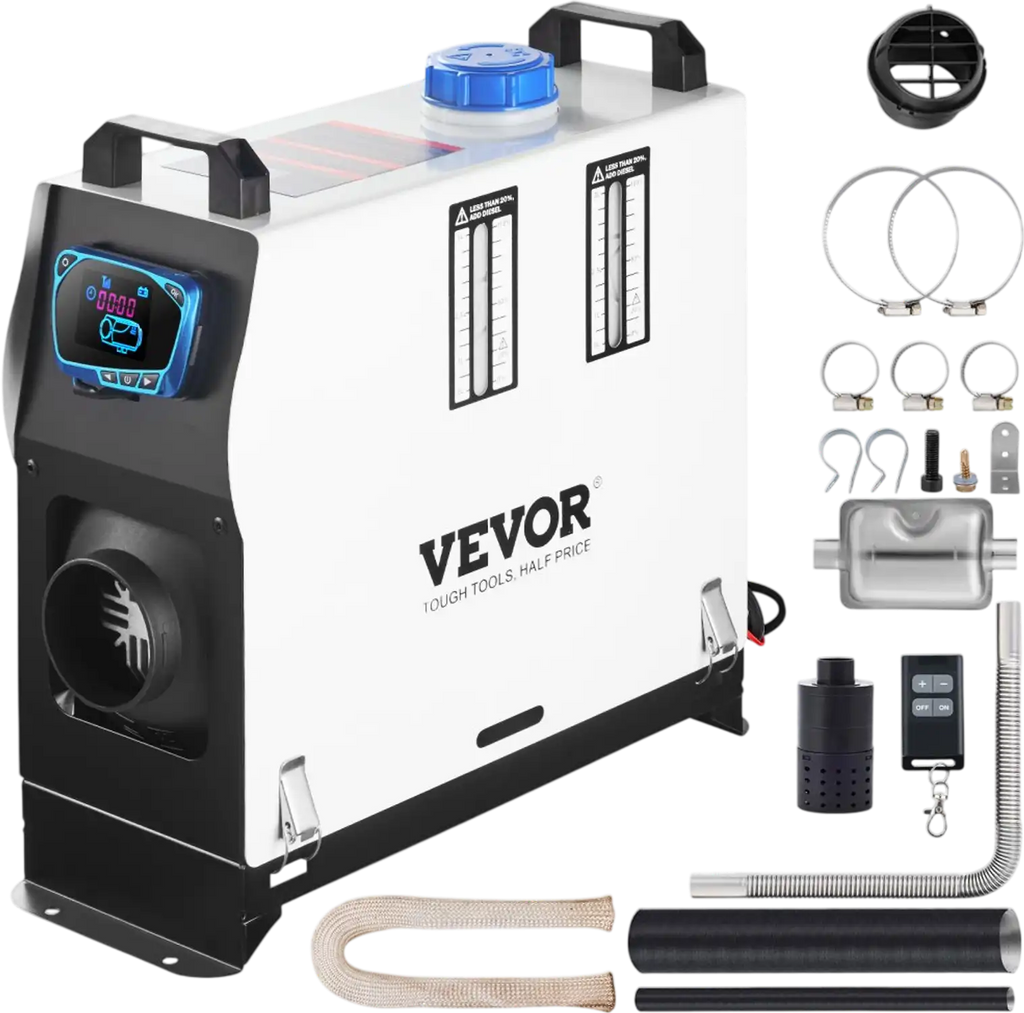 Vevor Diesel Heater 8kW 12V All-in-One Air Parking Heater New