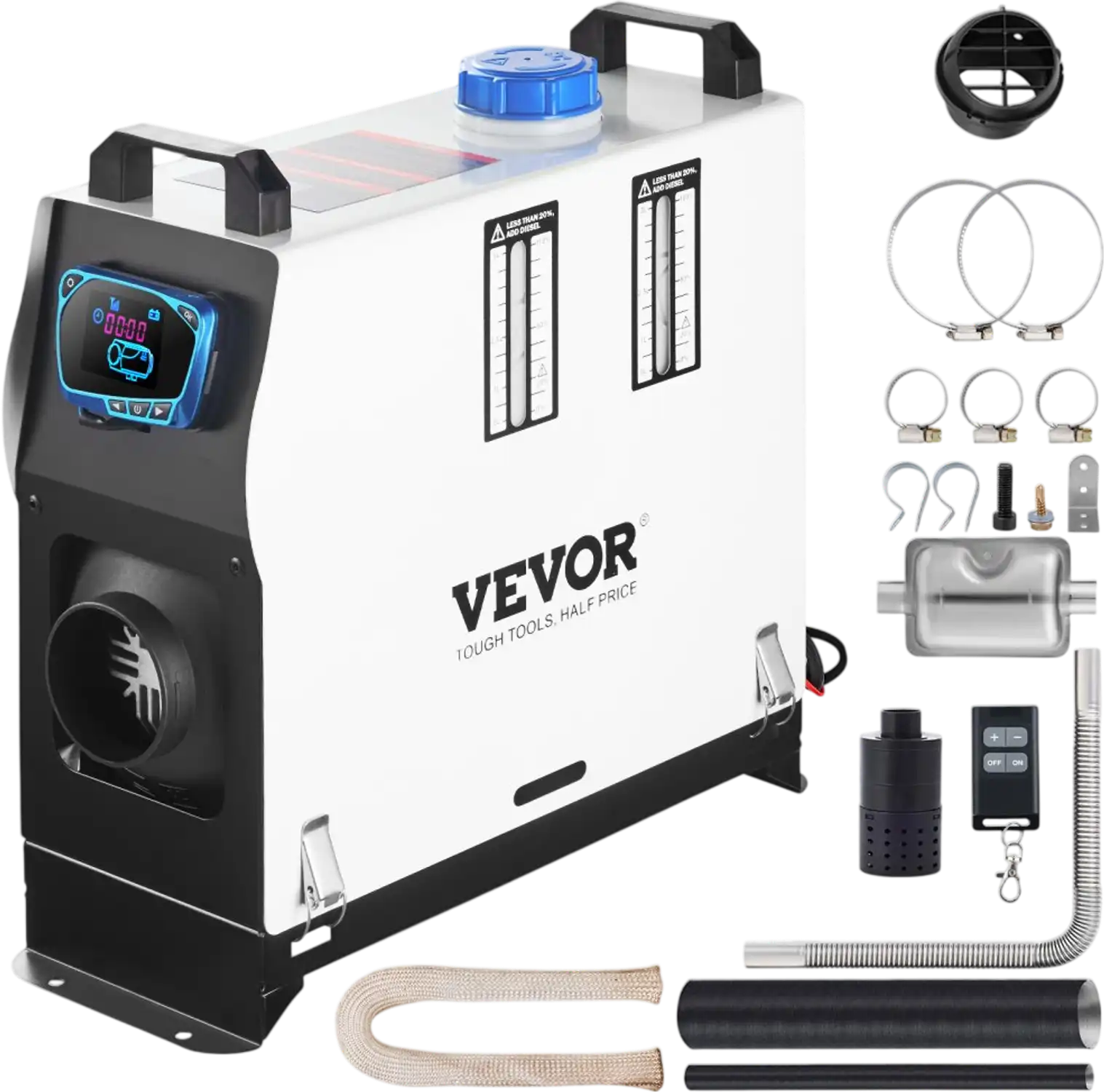 Vevor Diesel Heater 8kW 12V All-in-One Air Parking Heater New