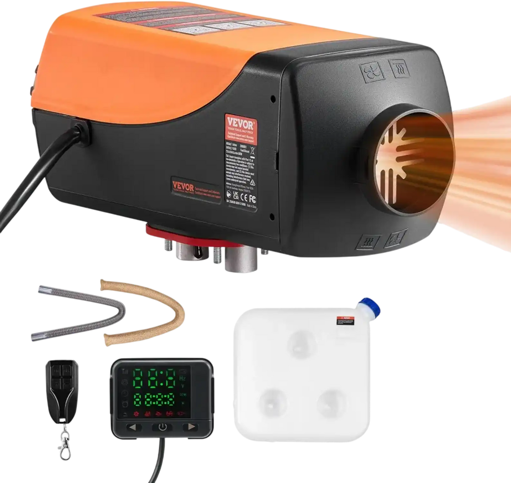 Vevor Diesel Air Heater 8 kW Portable Parking Heater with Remote Control 10L Tank New