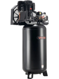 Vevor Heavy-Duty Oil-Lubricated Air Compressor 60 Gallon 5 HP 12 SCFM 145 PSI Vertical Tank New