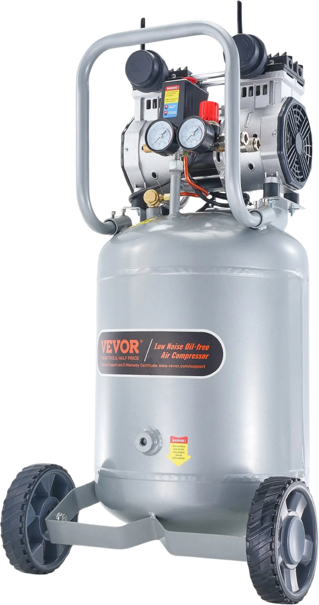 Vevor Air Compressor 13 Gal. 2HP 4.6SCFM @ 90 PSI Oil Free Ultra-Quiet New