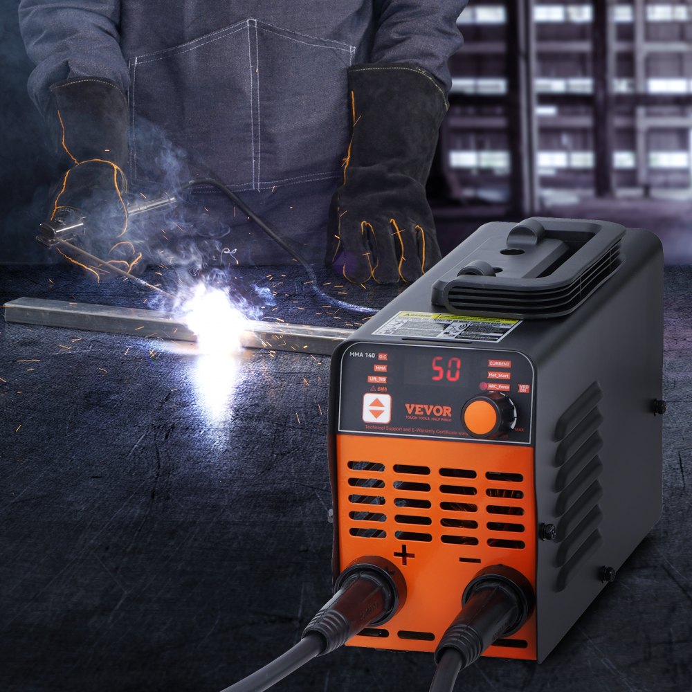 Vevor Welder 2-In-1 ARC/Lift TIG Inverter Welding Machine 140A 110V Portable MMA with Hot Start New