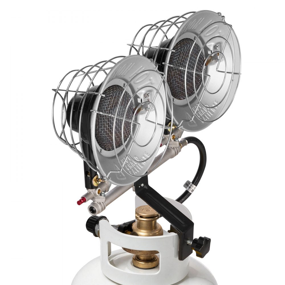 Vevor Propane Tank Top Heater 30000 BTU Infrared Radiant Single Burner New