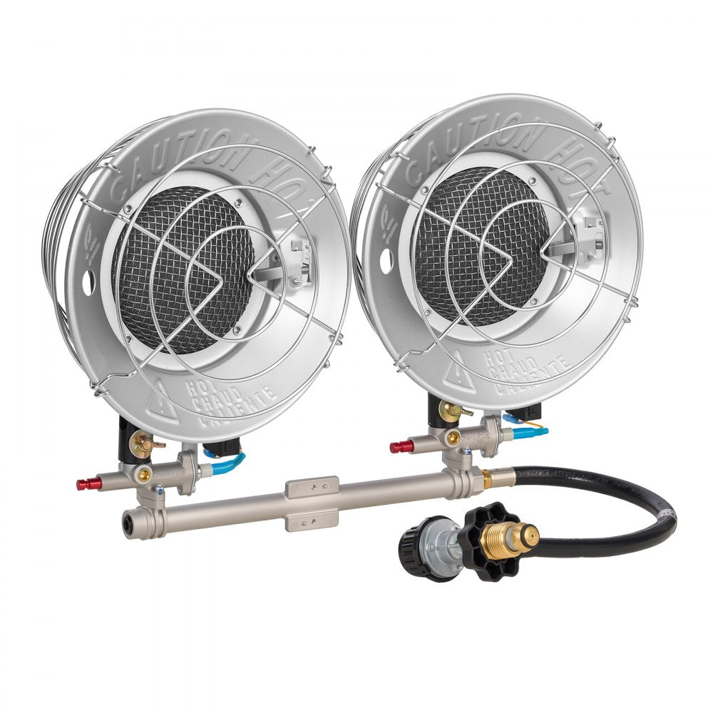 Vevor Propane Tank Top Heater 30000 BTU Infrared Radiant Single Burner New