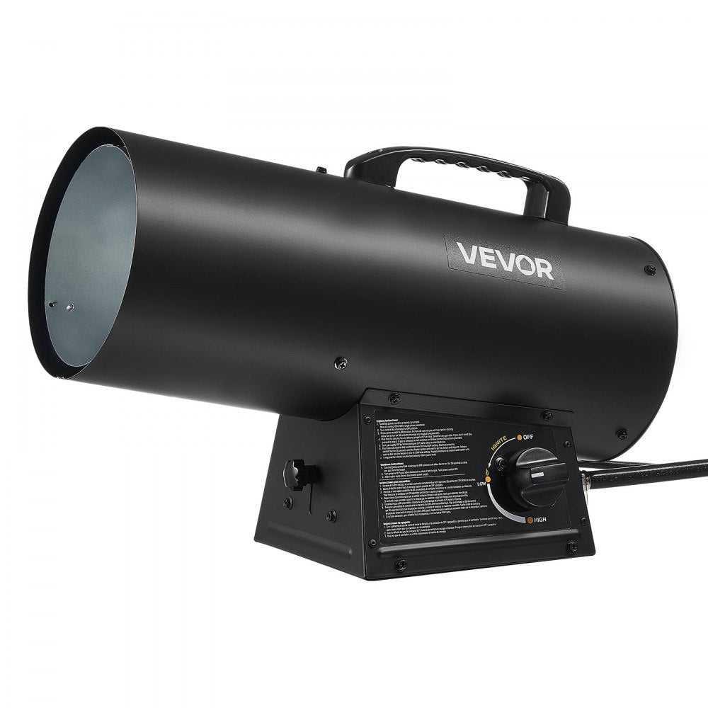 Vevor Propane Heater 60,000 BTU Portable Forced Air Barrel Heater New