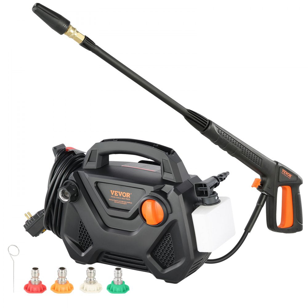 Vevor Pressure Washer 2150 PSI 1.85 GPM Electric Foam Cannon Portable Cleaner New