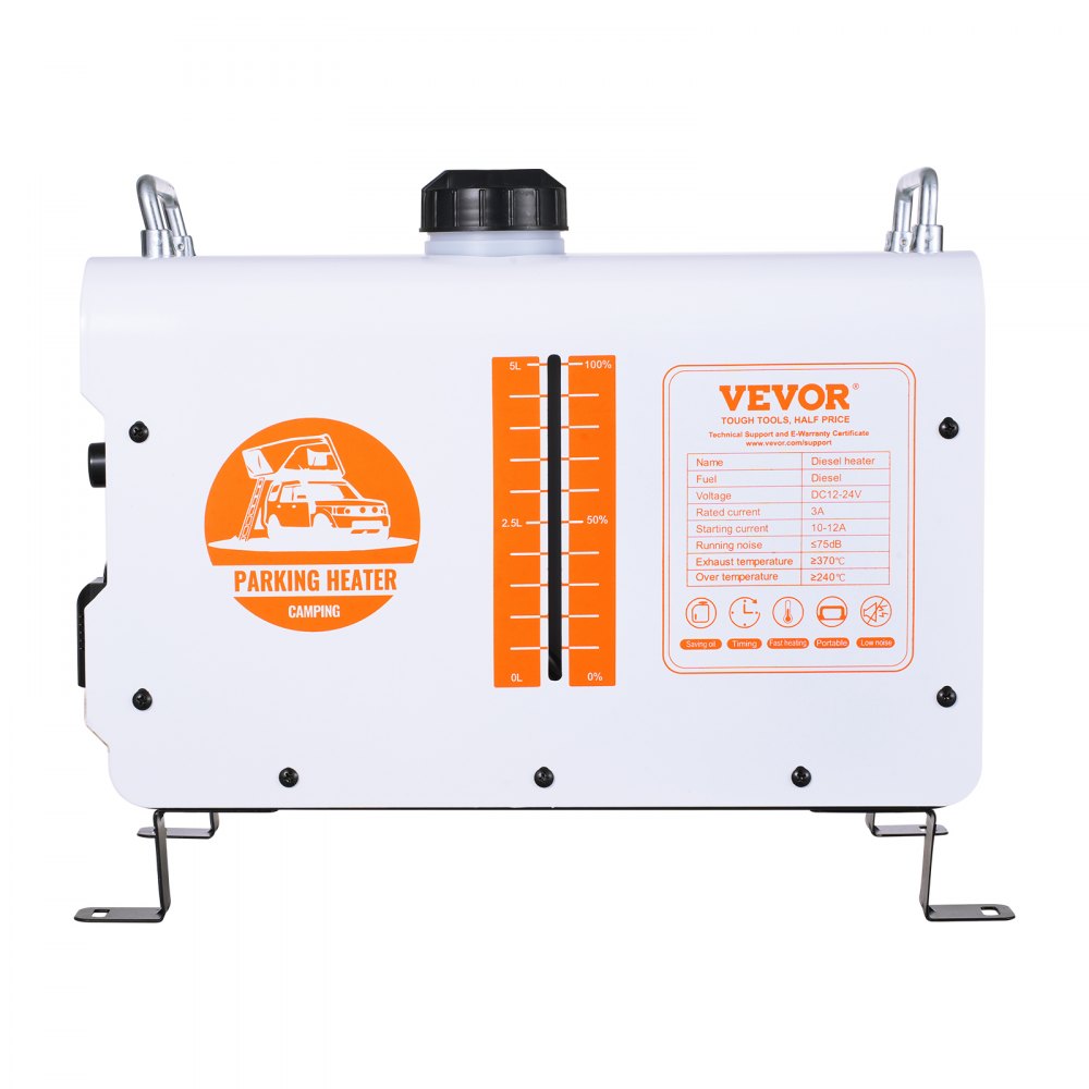 Vevor Diesel Heater Bluetooth App Remote Control 8kW 12/24V Portable Air Heater New