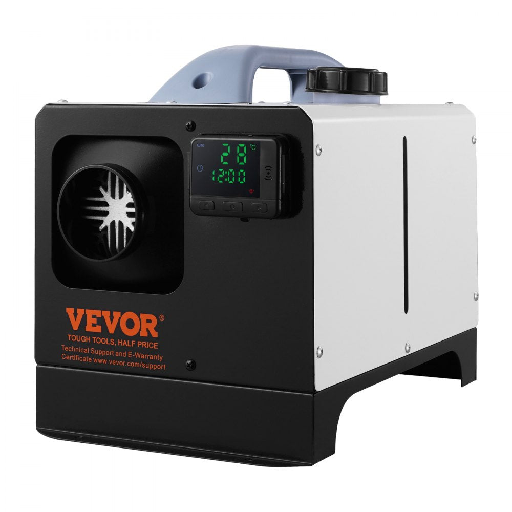 Vevor Diesel Heater All-in-One 12V 8 kW Portable Air Heater with Remote Control and LCD Screen New