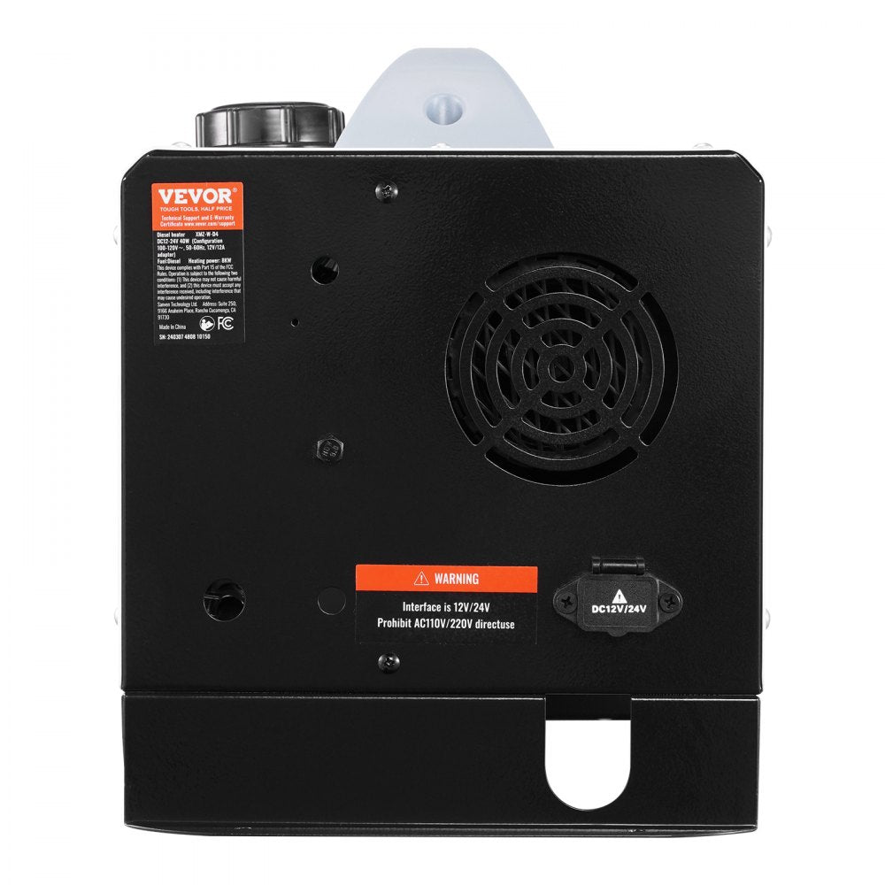 Vevor Diesel Heater All-in-One 12V 8 kW Portable Air Heater with Remote Control and LCD Screen New