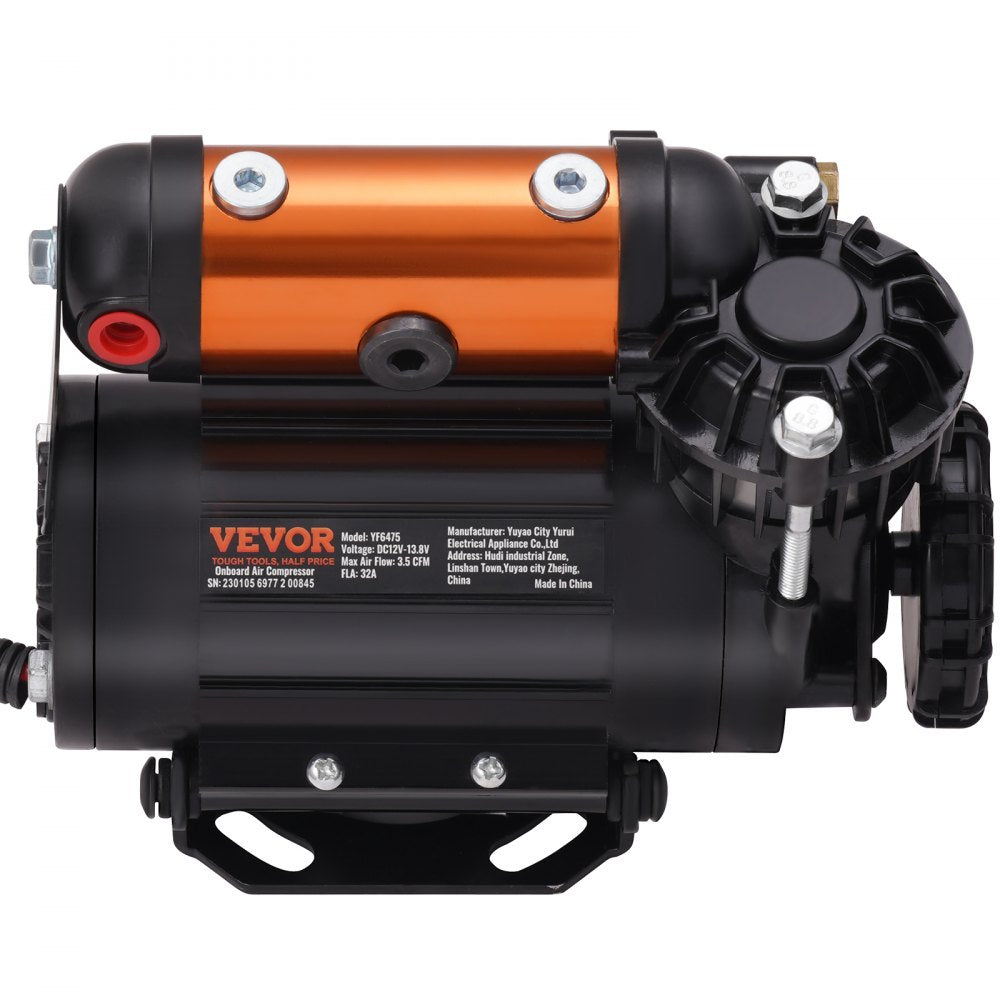 Vevor Air Compressor Onboard 150 PSI Offroad Tire Inflator Kit New